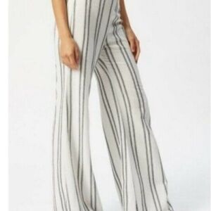 Flynn Skye High Rise Striped Flare Pants Women size S Boho Resortwear Casual